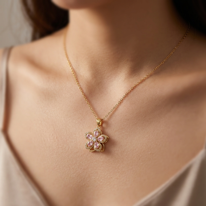 Collar giratorio Rapunzel🌸