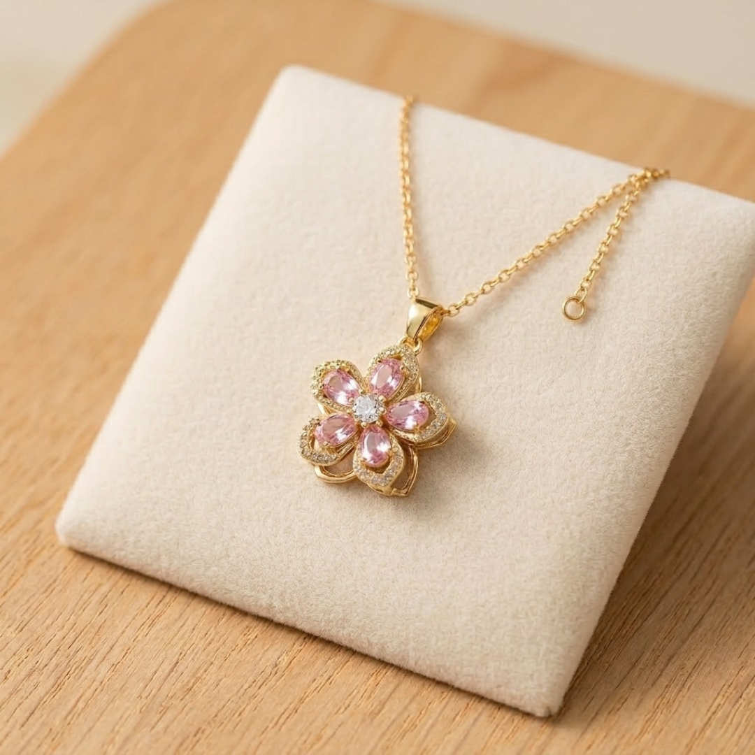 Collar giratorio Rapunzel🌸