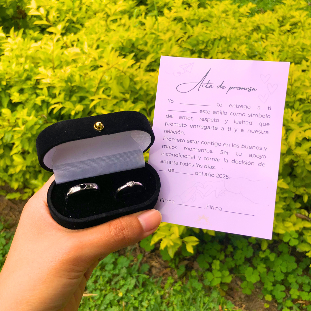 Anillos de promesa 💘💍