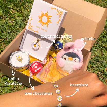 BOX margarita "TU ERES MI SOL"🌼💖